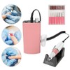 Rechargeable Nail Drill Machine Manicure Pedicure Polishing File Nail Art