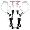 Reyinl RYL13 Two-Way Radios Headset Noise Canceling Transparent Security Earpiece