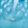 Billie Bijoux Women 925 Sterling Silver Infinity Bracelet Forever Love”