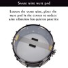 Drum Mute Pads, Drum Silencer Pads Set 16 Pieces with