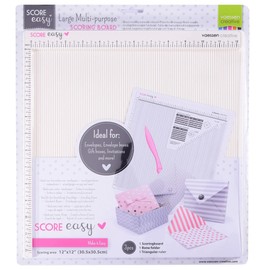 Vaessen Creative 2137-046 Easy-Imperial-Scoring Board, White, 12 x 12