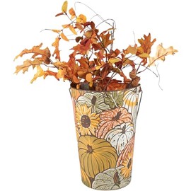 Primitives by Kathy Wall Bucket - Fall Pumpkins