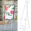 YiLifebes Metal Floor Standing Display Easel, 56" H White Decorative