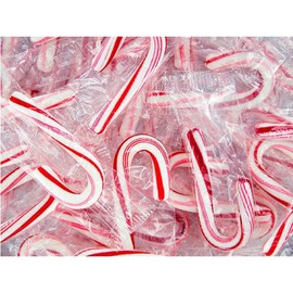 Individually Wrapped Mini Candy Canes, Premium Quality, Red & White Peppermint, Super Bulk Pack, Over 1,000 Pieces
