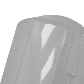 KastLite BS100LED Lens, 4 Foot Light Cover Replacement - Frosted Linear LED Fixture Light Diffuser for Garage, Outdoor & Commercial Lighting - Polycarbonate Plastic Ceiling Mount Lamp Covering