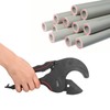 PVC Pipe Cutter Powerful Self-Locking Ratchet Function for Polyethylene (0-63)