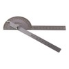 Stainless Steel Protractor 0-180 Degrees Two Arm Ruler Angle Protractor