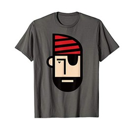 Pirate Cartoon Character T-Shirt