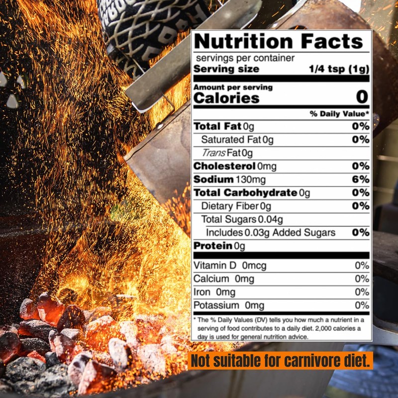 Hardcore Carnivore Amplify - Mega Savory Flavor Dust Seasoning (10.5