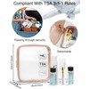 Hanging Toiletry Bag for Women with Tsa Approved Toiletry Bag,