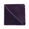 fortunatever Mens Solid Pocket Square (Plum Purple)