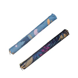 Farcaya Recorder Case Bag Only Storage Soprano Descant Recorder Flute Music Instrument Portable for Gift (Crown+Leaf)