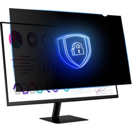 GHY 23.8 Inch Computer Privacy Screen for Aspect Ratio 16:9 Monitor, Computer Screen Privacy Shield and Anti Glare Screen (W x H) 20 3/4 x 11 11/16