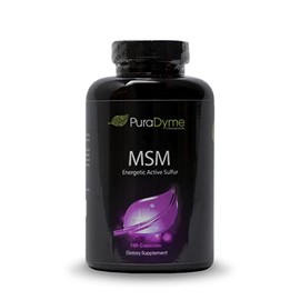 PuraDyme MSM with Cofactor Whole Food Blend – 180 Vegan Capsules