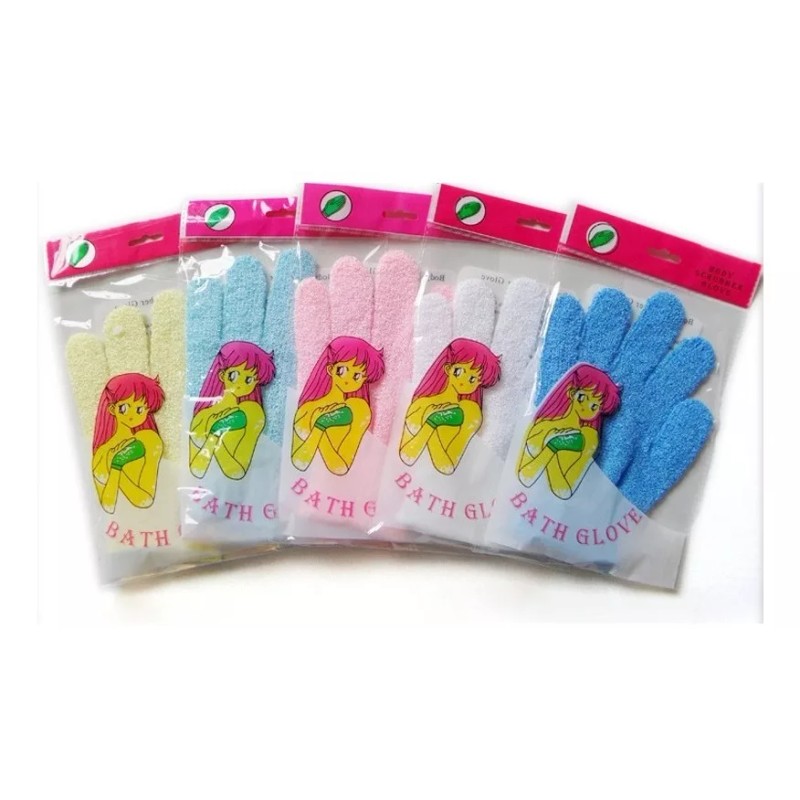 SM 3 Pares Guante Exfoliante Spa Baño Ducha