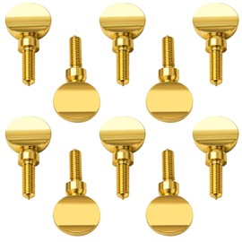 10PCS Sax Neck Screw for Saxophone Joints Thread Diameter 4mm, Brass Instrument Screw Replacement Tightening Attach Sax Screw for Soprano Alto Tenor