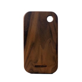 MiliCamp Cutting Board for Large Mestine Cutting Board Coaster Trivet Wood Natural Wood Black Walnut