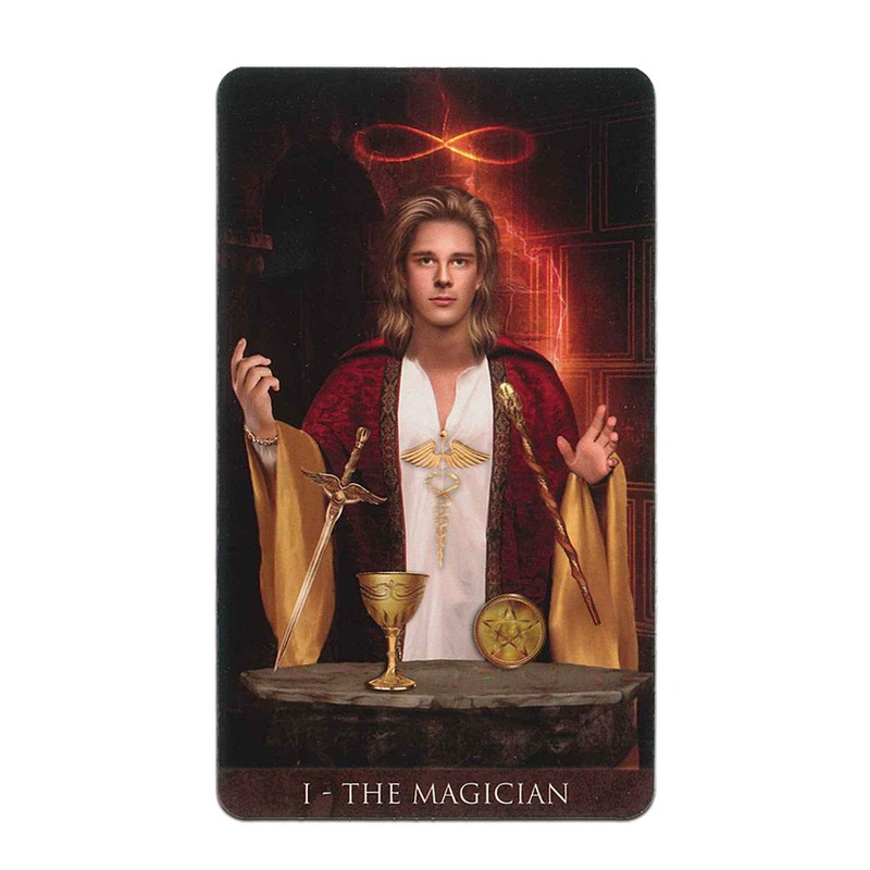 Tarot Cards, Divination Telling, 78 Cards, Arcanum Tarot with Japanese