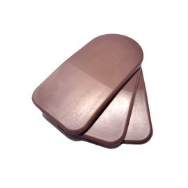 BML 5mm Heel Lifts, 3pk (Ladies Large, Red [Firm])