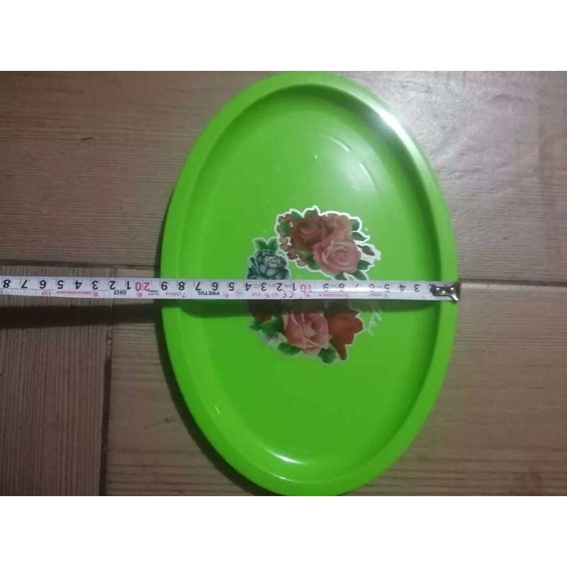 Plásticos genéricos Plato Tampiqueño D Plástico Plato Ovalado Grande 28cm,