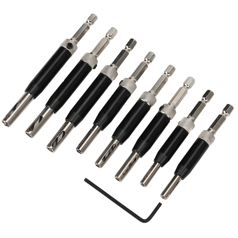 Hinge Drill Bit Set Hinge Window Door Cabinet Drilling Hole