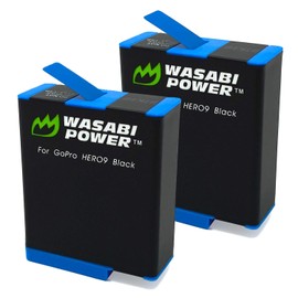 Wasabi Power Battery (2-Pack) for GoPro HERO9 Black