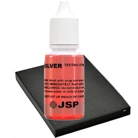 Silver Test Acid Solution 12g With & Scratch Testing Stone USA