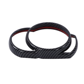 Speedometer Trim, Car Interior Trim Made of Carbon Fibre Cover Dashboard Frame Cover Trim for F54 F55 F56 F57