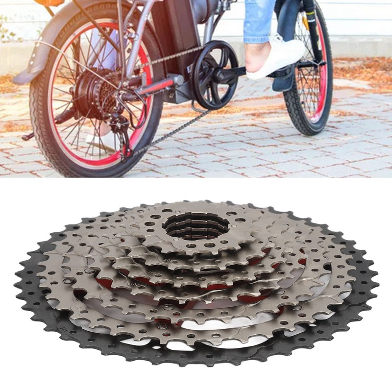 9 Speed Bike Cassette Aluminum Alloy 12 to 46T Precise