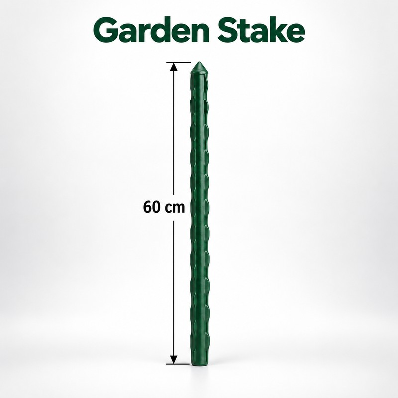 Garden Stakes for Tomatoes, Cucumbers & Climbing Plants – 20-Piece