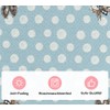 Artoid Mode Blue Polka Dots Rabbit Easter Eggs Easter Tablecloth,