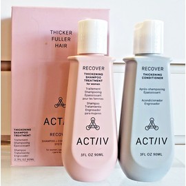 ACTiiV Recover Thickening Cleansing Treatment & Conditioner for Women 3 oz Set