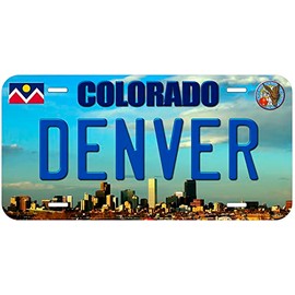 Denver Colorado Novelty Car Auto License Plate