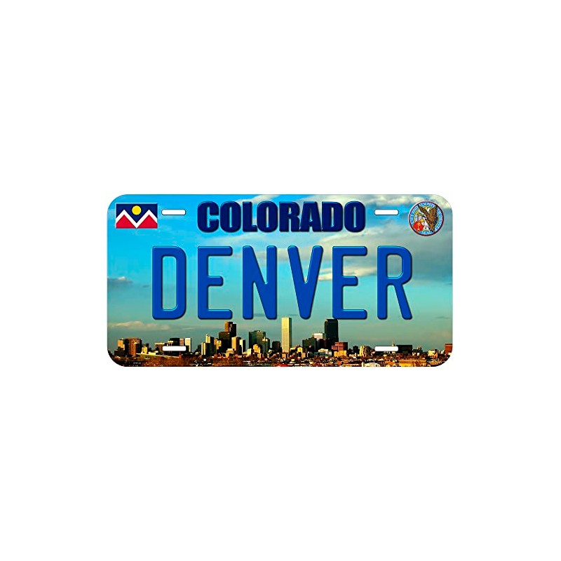 Denver Colorado Novelty Car Auto License Plate