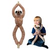 EcoBuddiez Tree Huggers - Sloth from Deluxebase. 28 inch Hanging