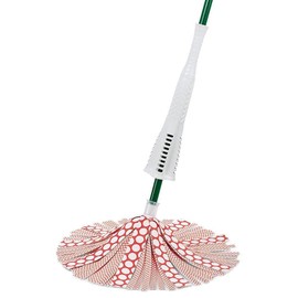 Libman CV02000 WonderTwist Mop, Microfiber, Self-Wringing, 4/Pack