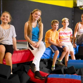 Agolctry Foam Pit Blocks 4" X 4" X 4" Trampoline Foam Padding Cubes for Gymnastics, Trampoline Arenas, Parkour Courses