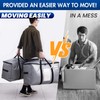 TAILI Extra Large Moving Bags, 4 Pack Silver Heavy Duty