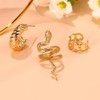 Gold Ear Cuff Earrings Set for Women Non Piercing Ear