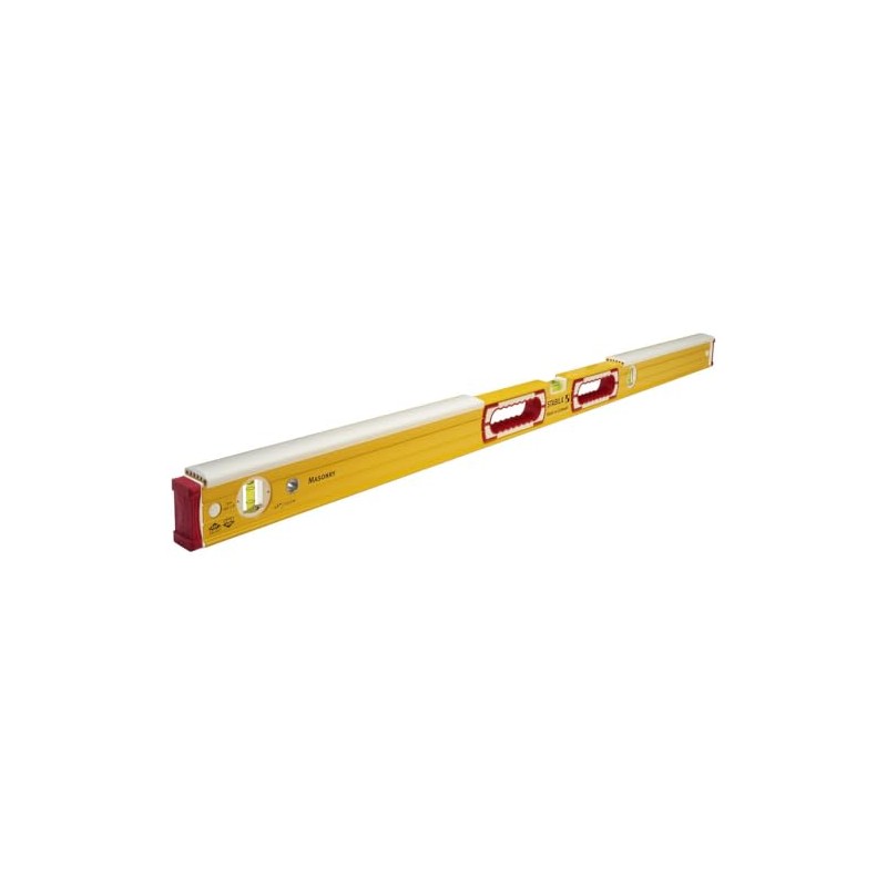 Stabila 36448 48 inch Type 196-2 K Masonry Spirit Level