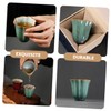 ABOOFAN Ceramics Tea Cup Delicate Kung Fu Drinkware for and