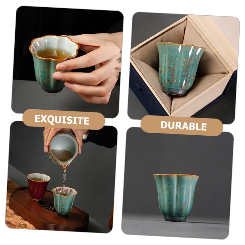 ABOOFAN Ceramics Tea Cup Delicate Kung Fu Drinkware for and
