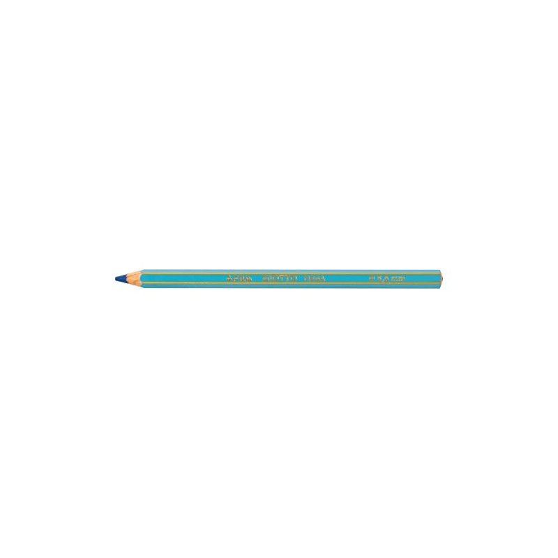 Giotto Mega Fluo F225700 Hexagonale Farbstifte in Neonfarben, mit 5,5