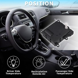 TUCKBOLD HVAC Heater Mixed Air Flap Actuator Replacement for Lincoln Navigator Durable No. 3L1Z19E616AB | Mixed Air Flap Actuator 1 Piece for Ford Expedition