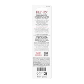 Revlon Glass Nail File, Manicure Tool for Shaping Natural Fingernails, Self-Cleaning with Bacteria Shield Technology, 1 Count