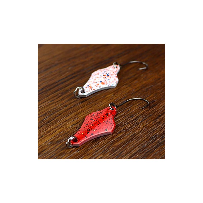 Major Fish Spoon Set Ultra Light Indicators 5 Pieces 2.5