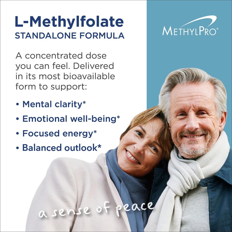 MethylPro L-Methylfolate 5 mg - L Methyl Folate, Methylfolate Supplement
