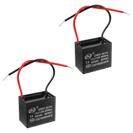 SIGANDG CBB61 4.5uF 450V AC 50/60Hz Air Conditioning Fan Motor Running Capacitor (Pack of 2)