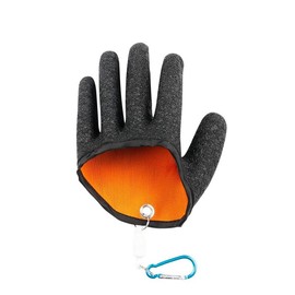 Fisherman Pro Fishing Glove with Magnet Release Catch Anti-Slip Cut Resistant with Magnet Release, Unisex, Full Finger Design, Durable PE/Latex/Polyester Material
