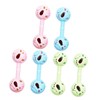 Toyvian 6pcs Rattle The Bell Newborn Rattle Teething Bell Rattle